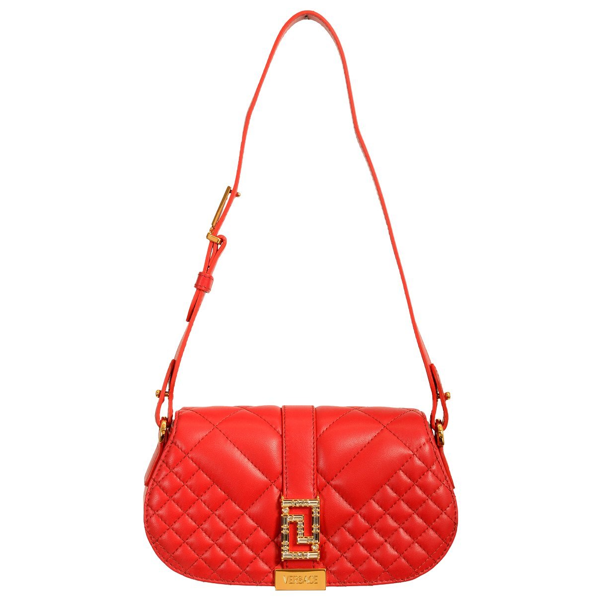 Greca Goddess leather handbag
