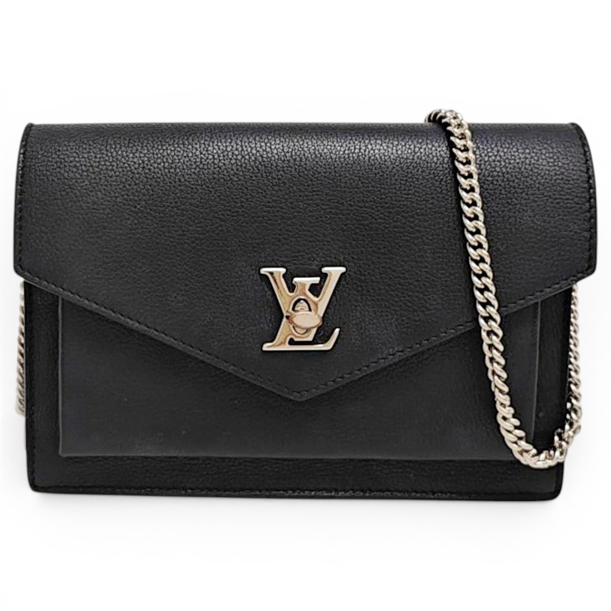 Lockme leather handbag