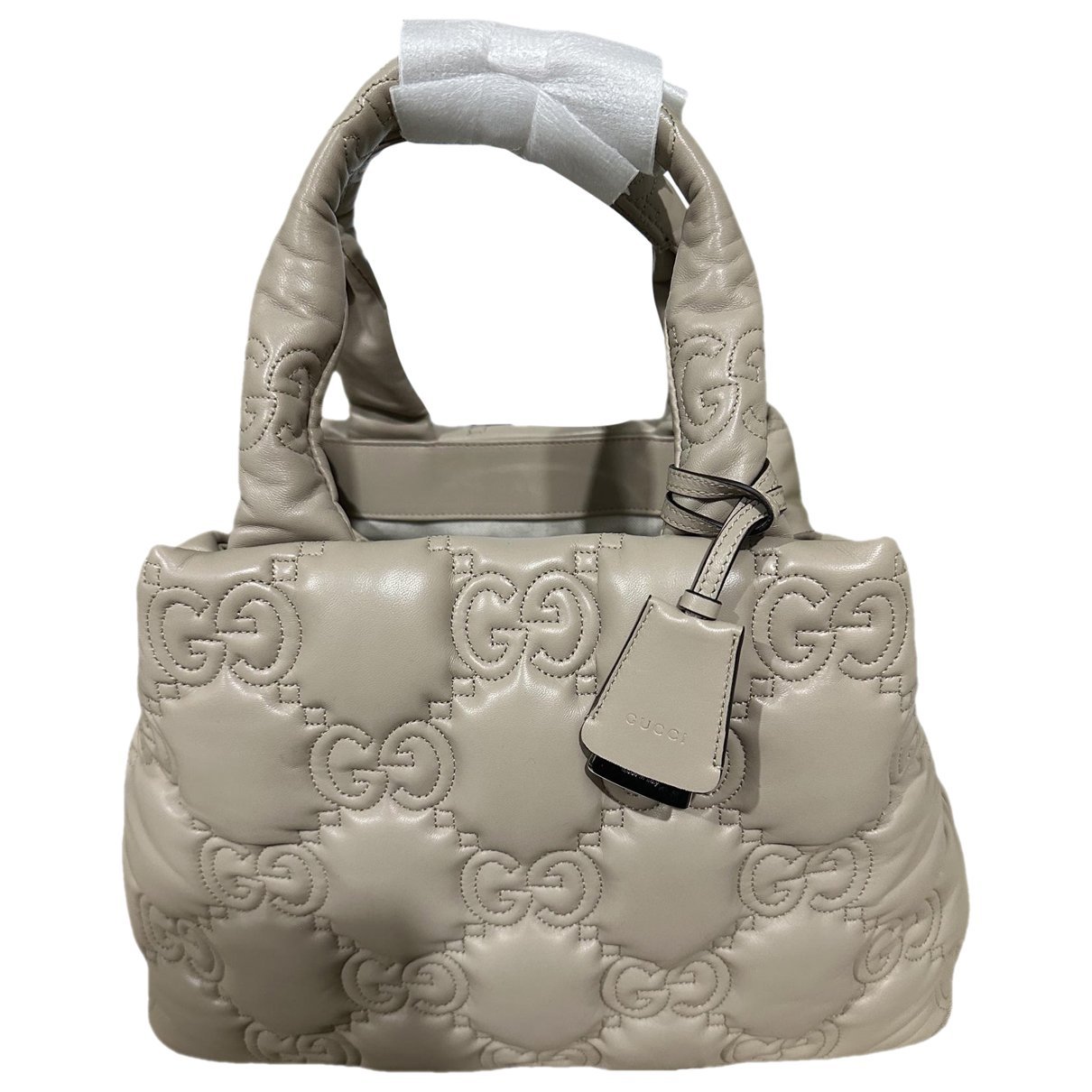 Leather tote