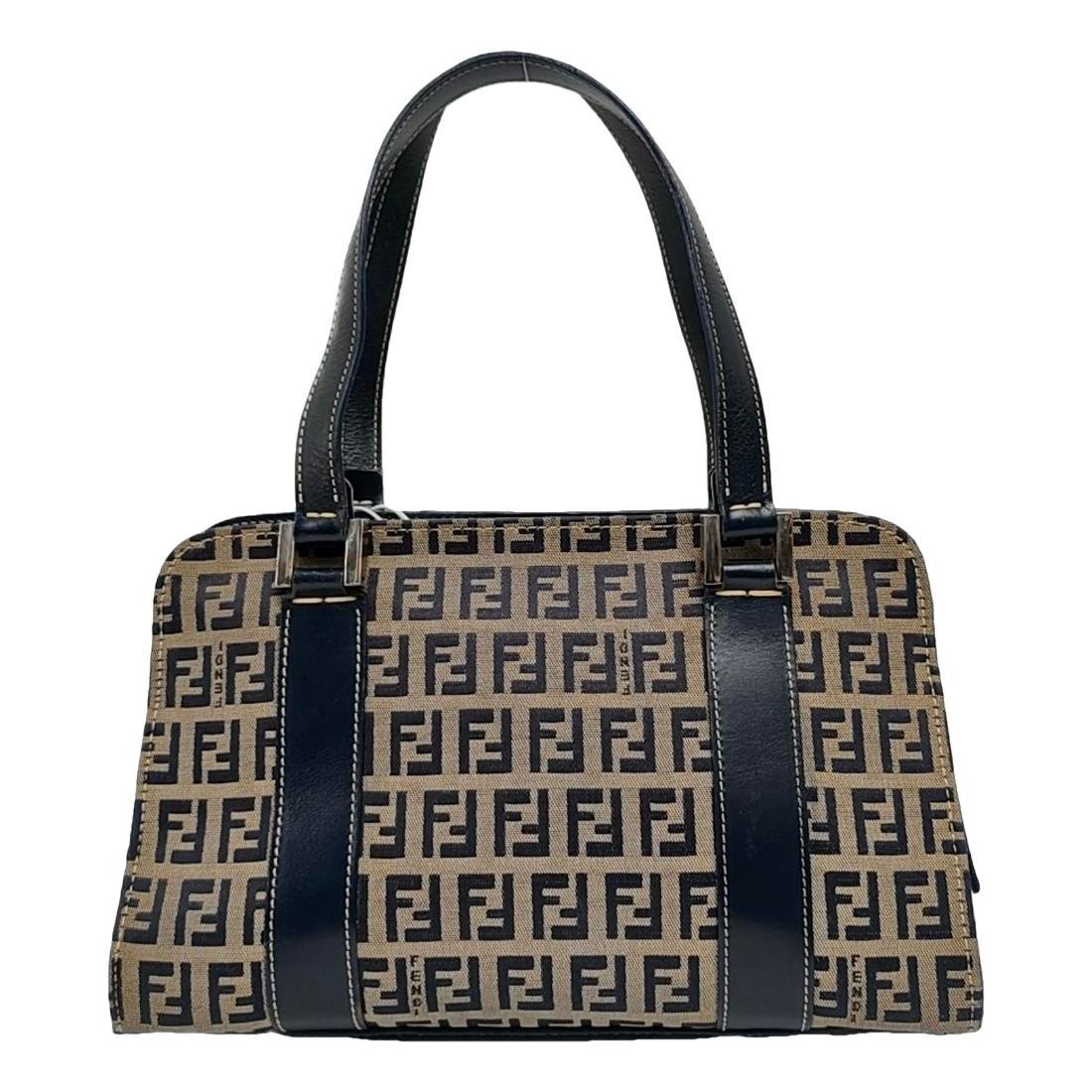 Double F cloth handbag