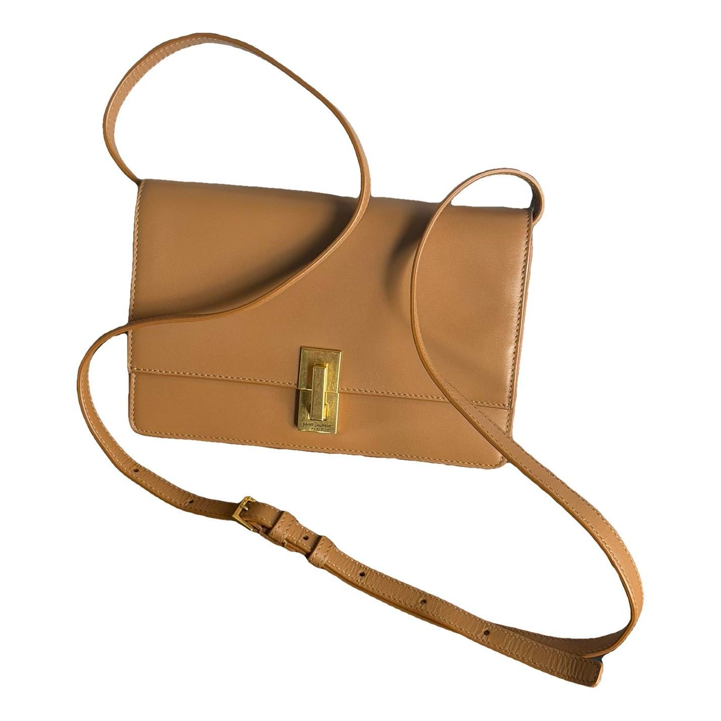 Carré leather crossbody bag