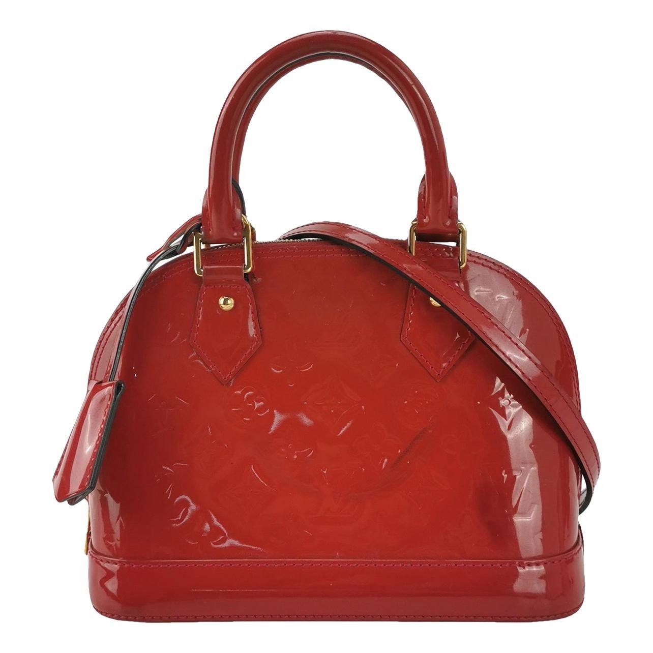 Alma BB patent leather handbag