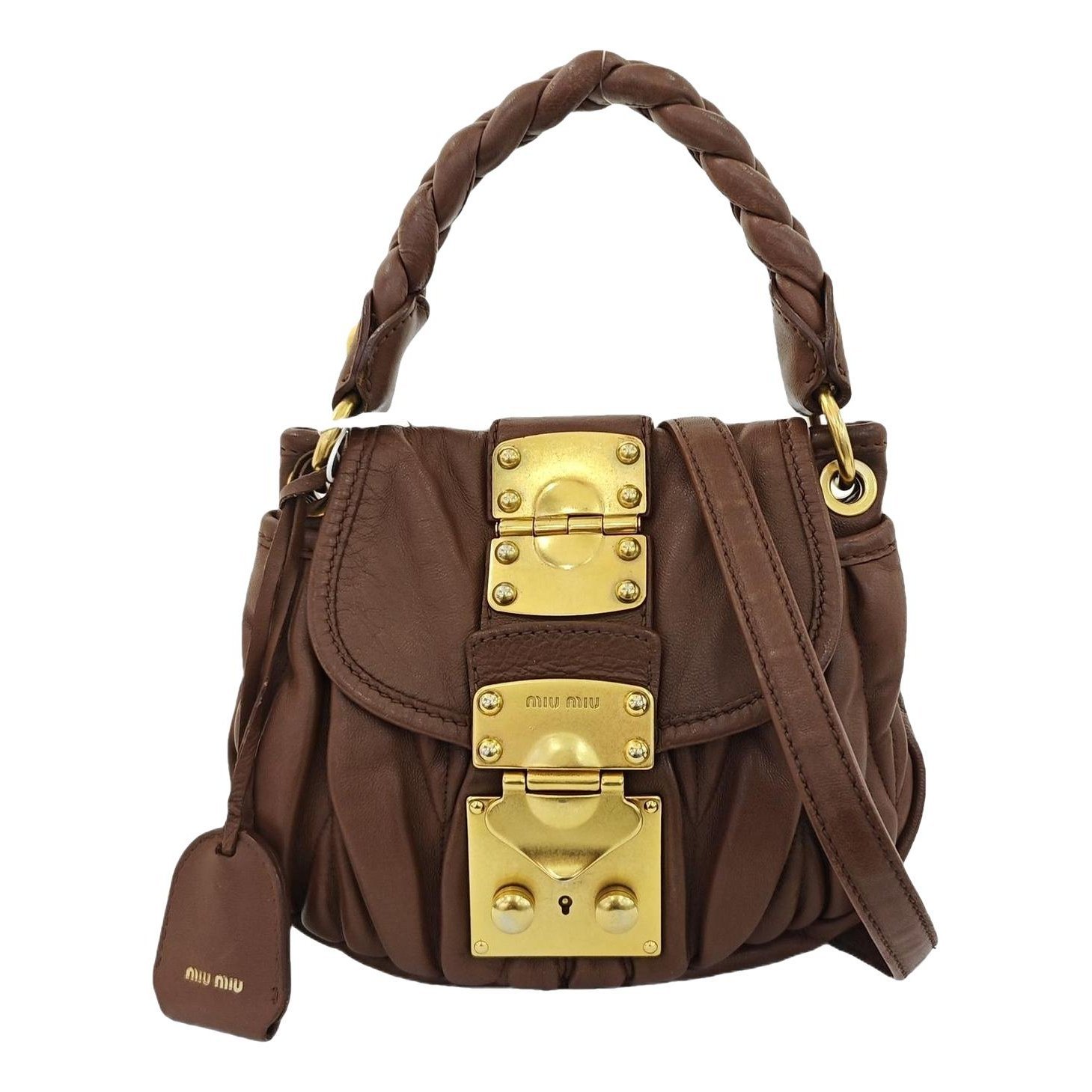 Leather handbag