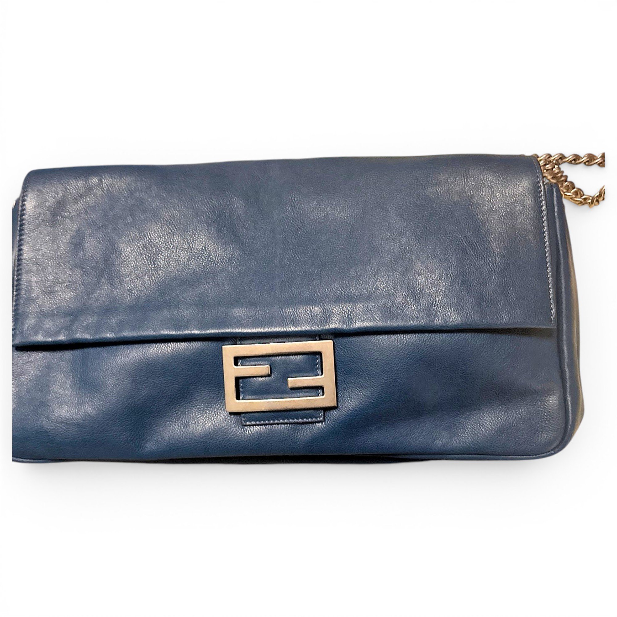 Baguette leather handbag
