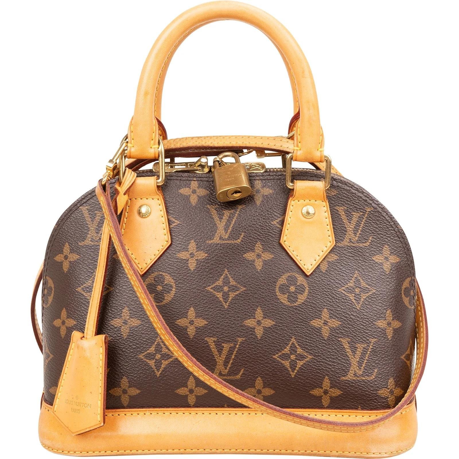Alma leather handbag