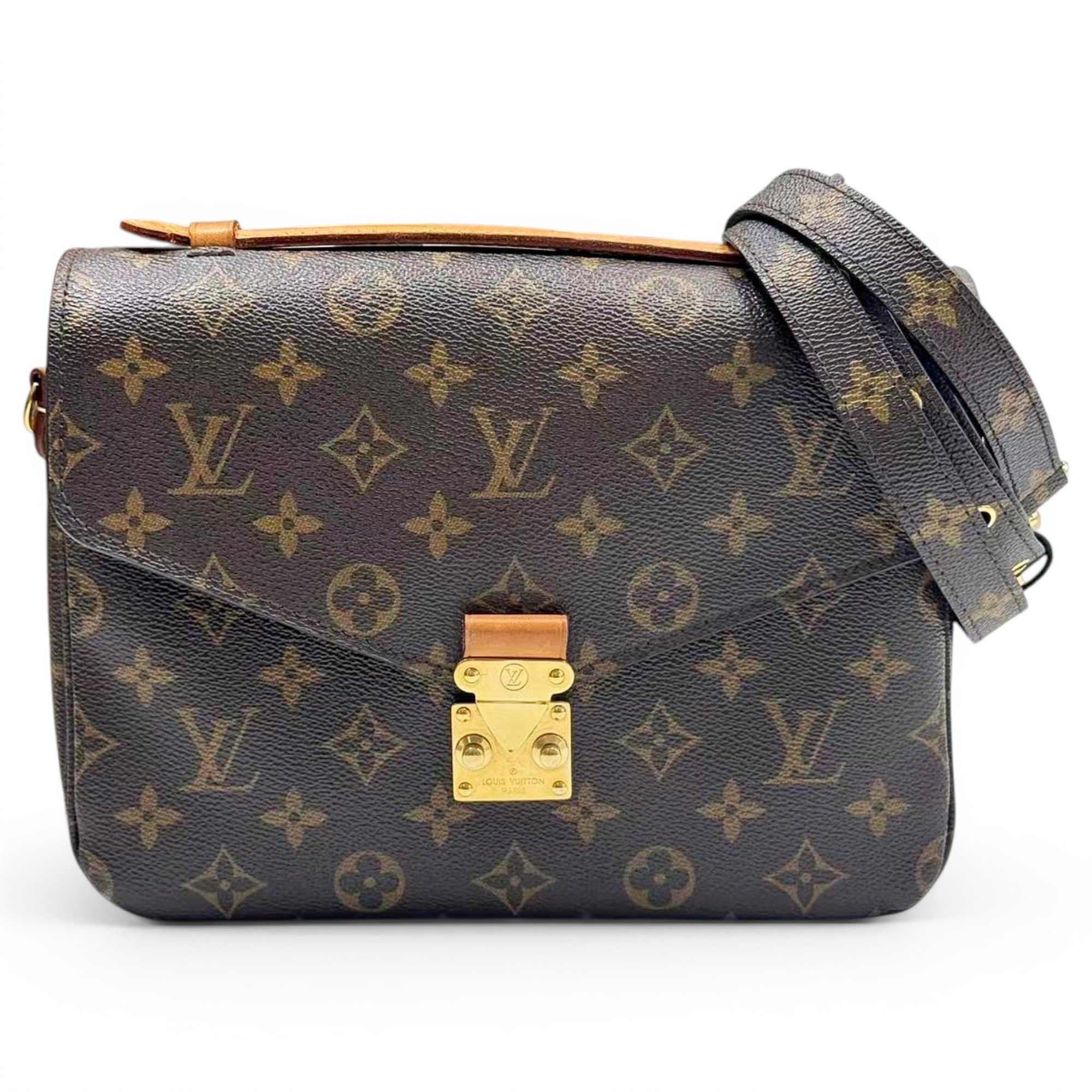 Metis leather crossbody bag