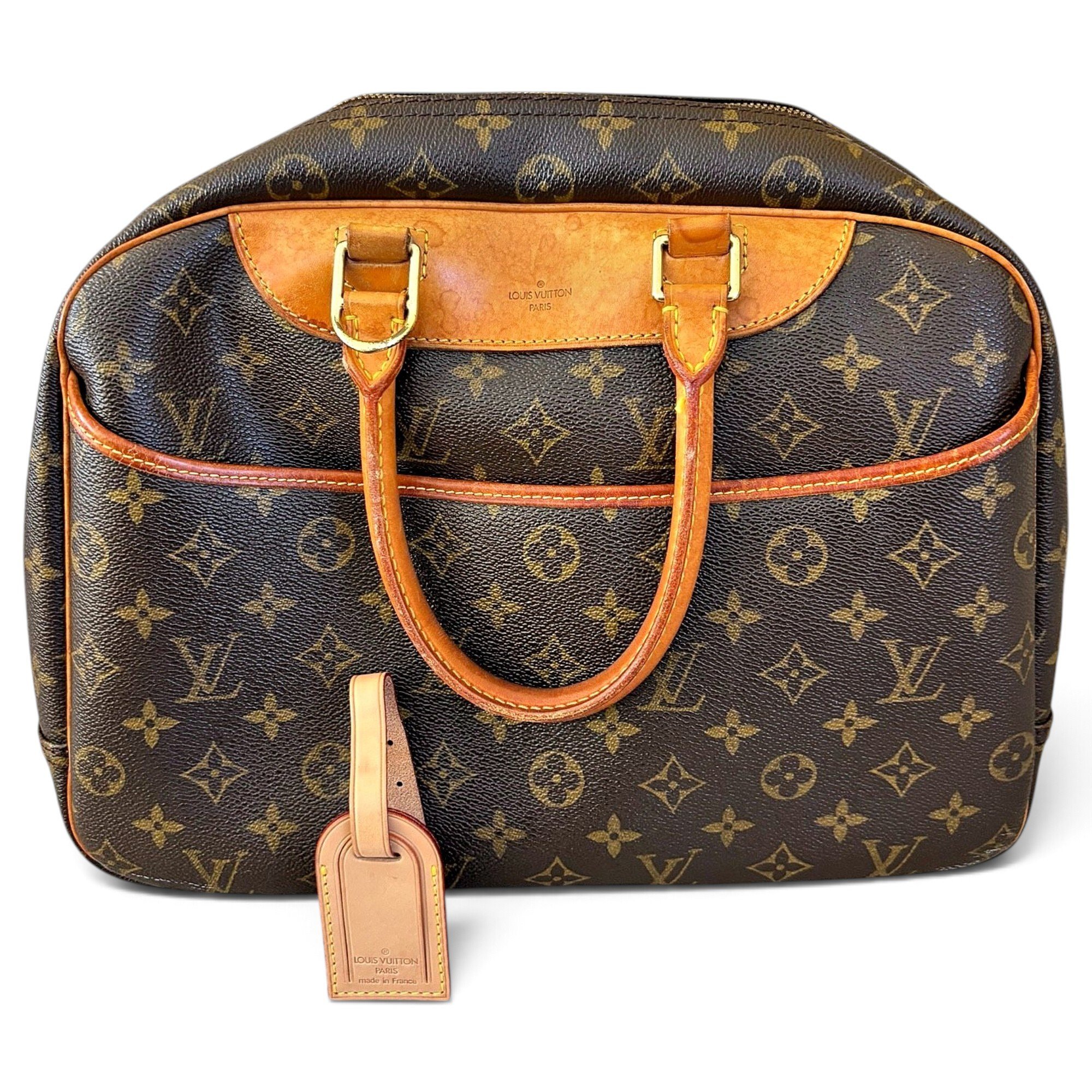 Deauville leather handbag