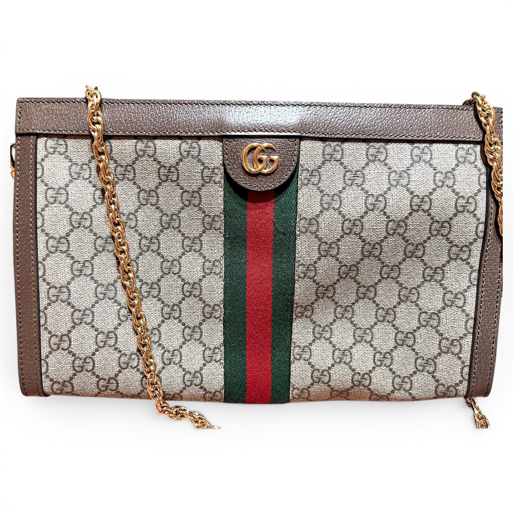Ophidia Chain cloth handbag