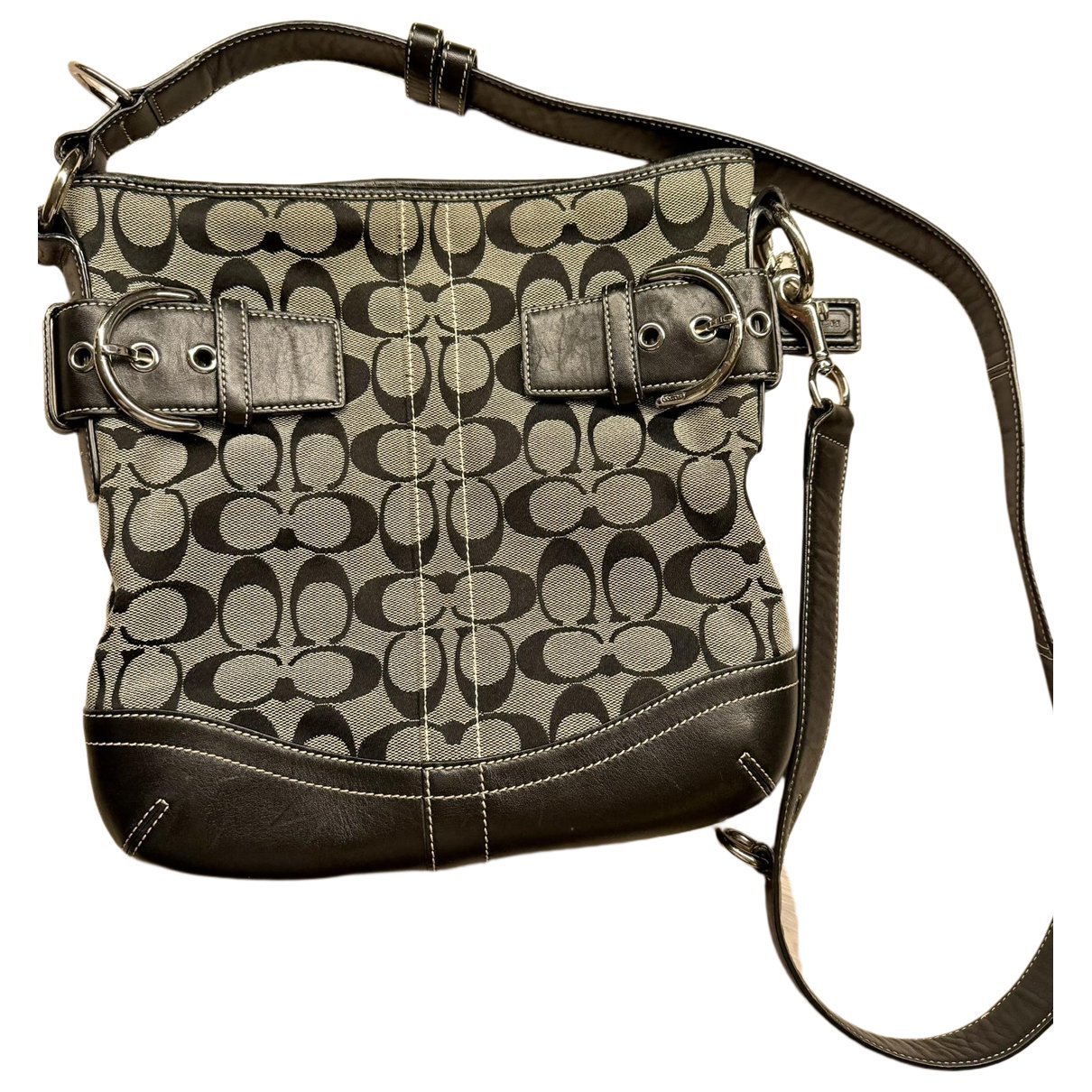 Coach Princess Street Dome Satchel leather crossbody bag