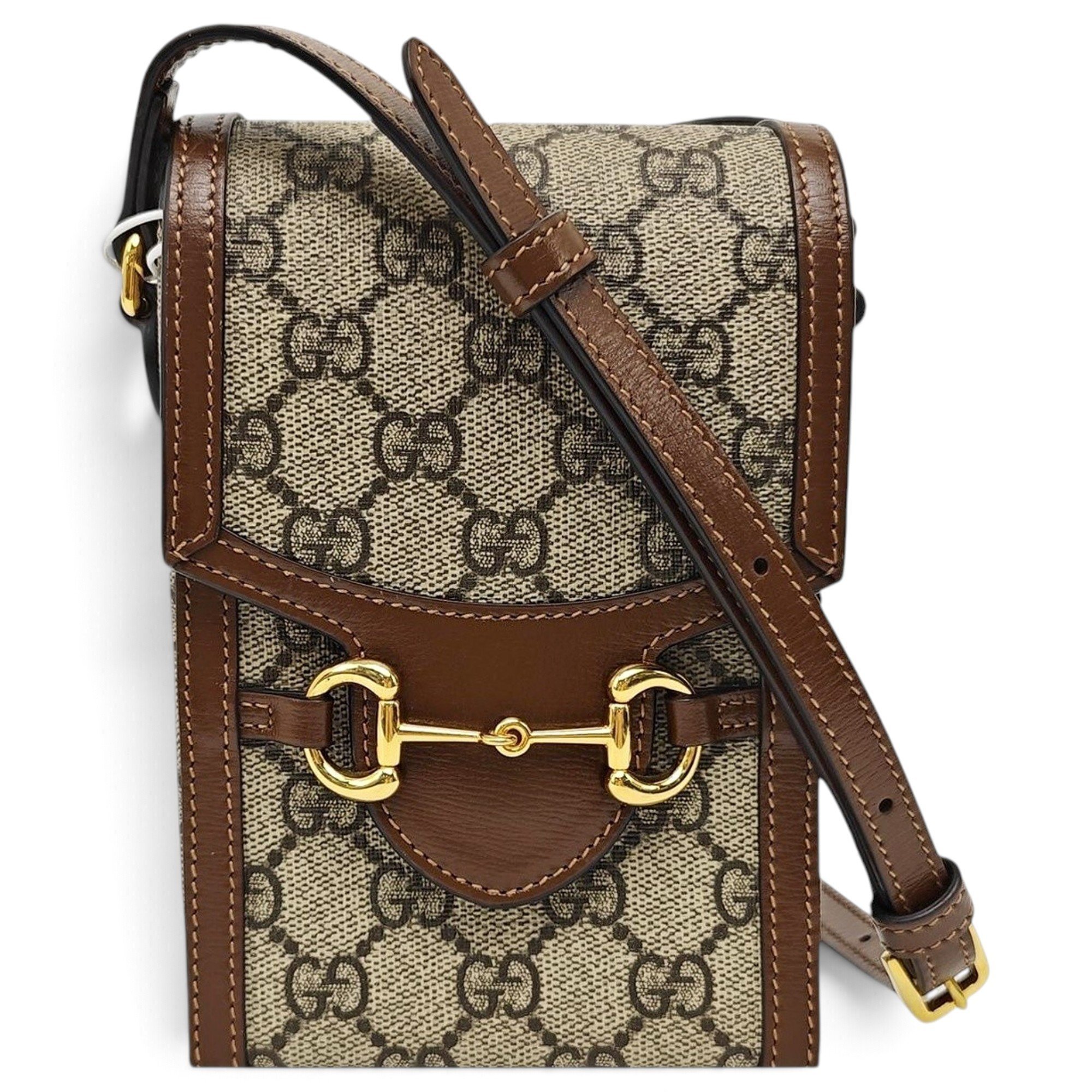 Handle Horsebit 1955 leather handbag