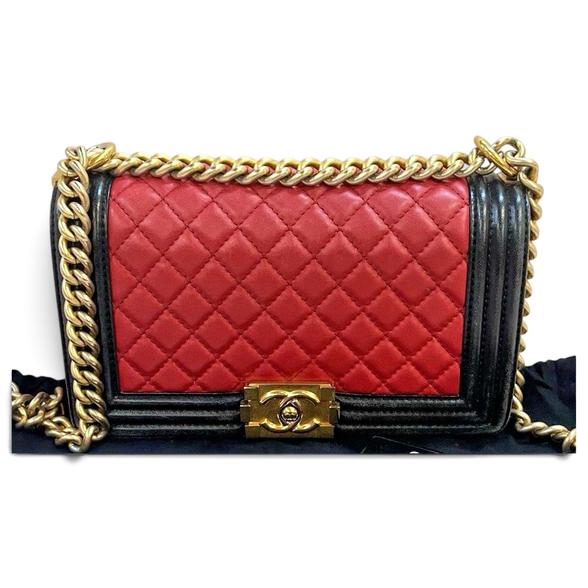 Boy leather handbag