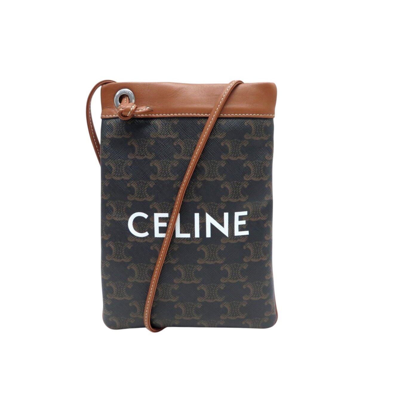 Triomphe cloth crossbody bag