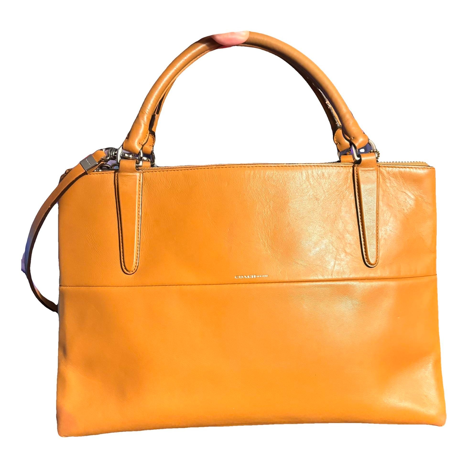 Leather handbag
