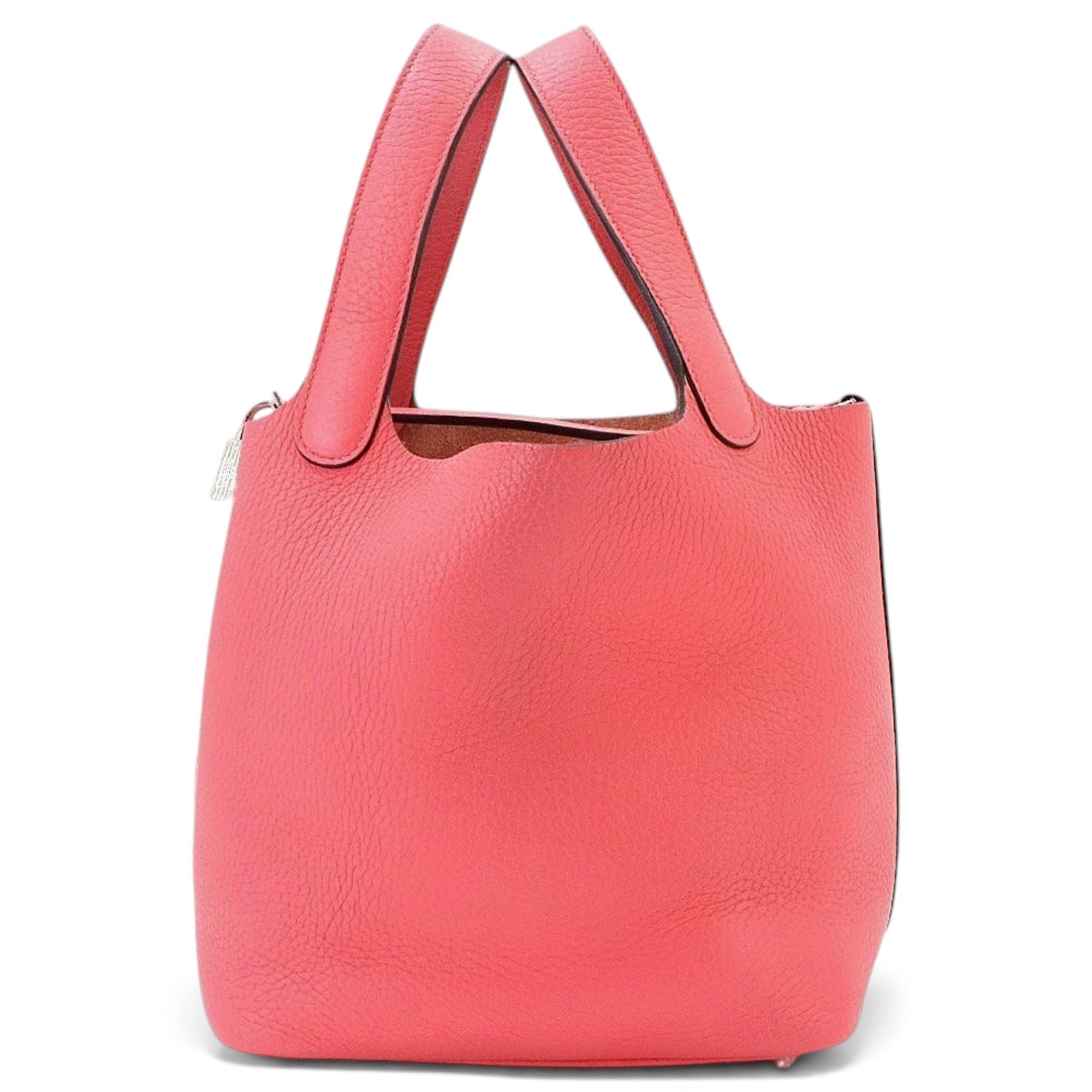 Picotin leather handbag