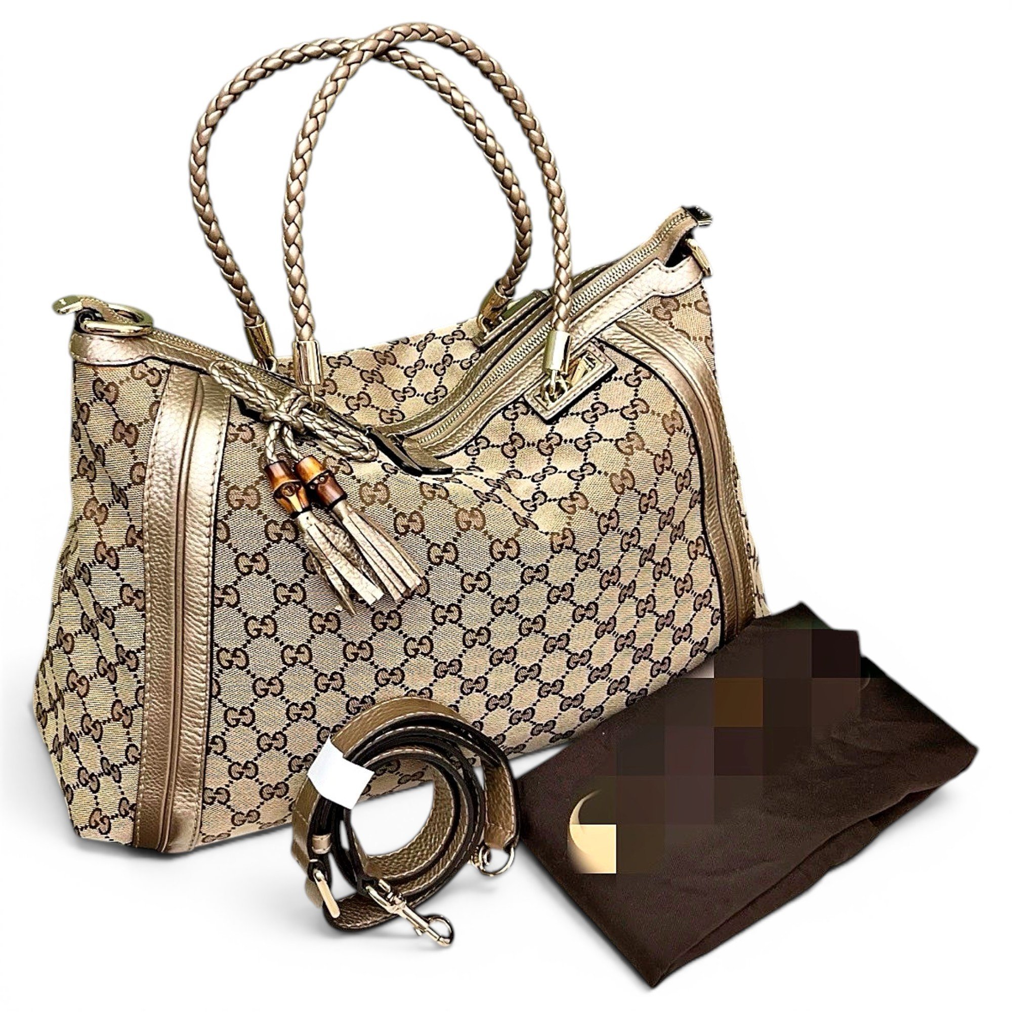 Leather handbag