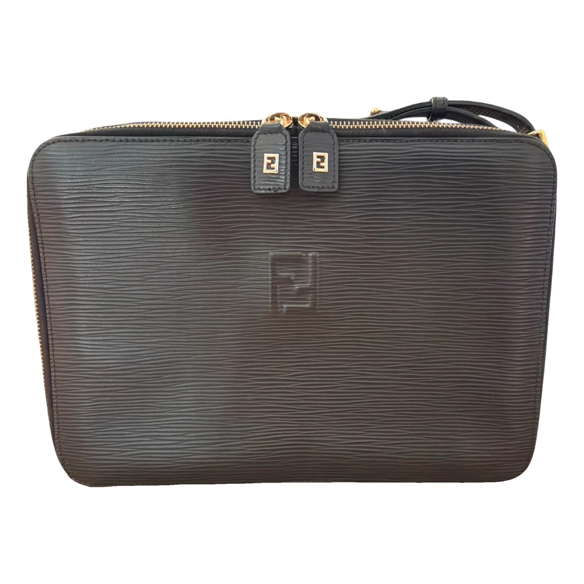 Camera case leather handbag