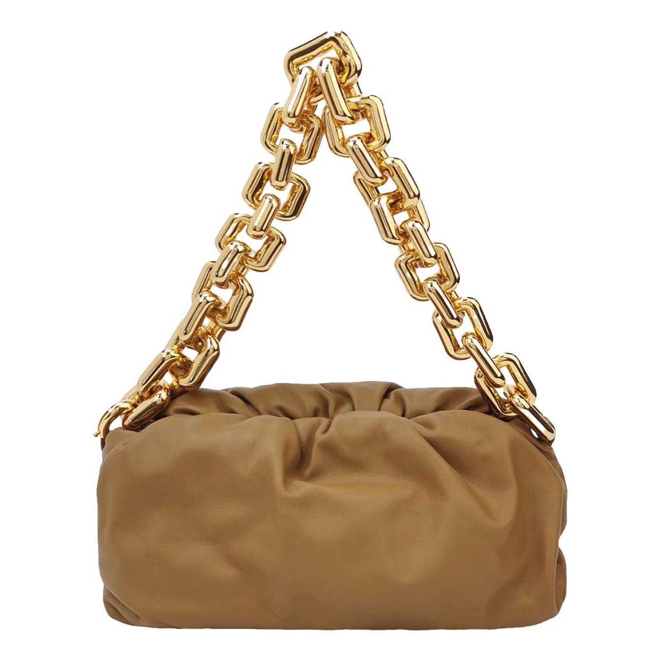 Chain Pouch leather handbag