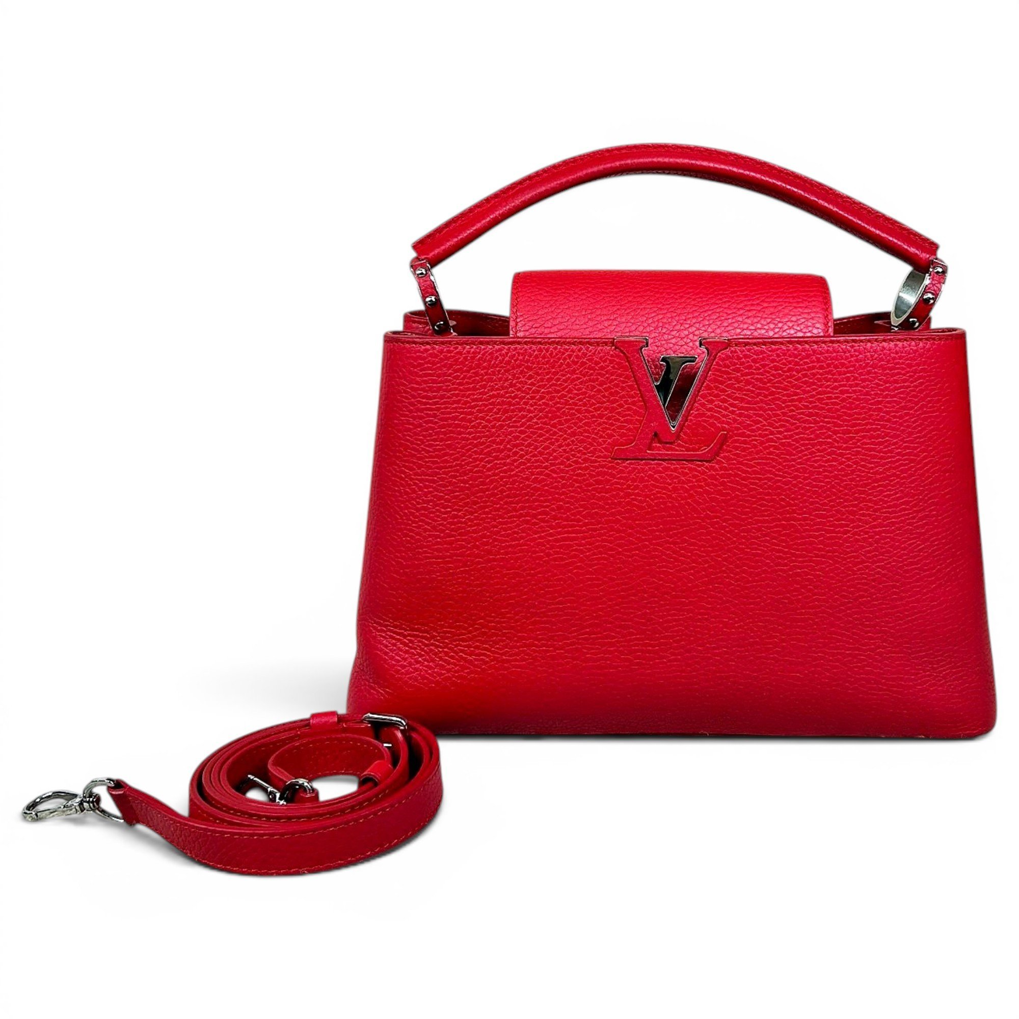 Capucines leather handbag