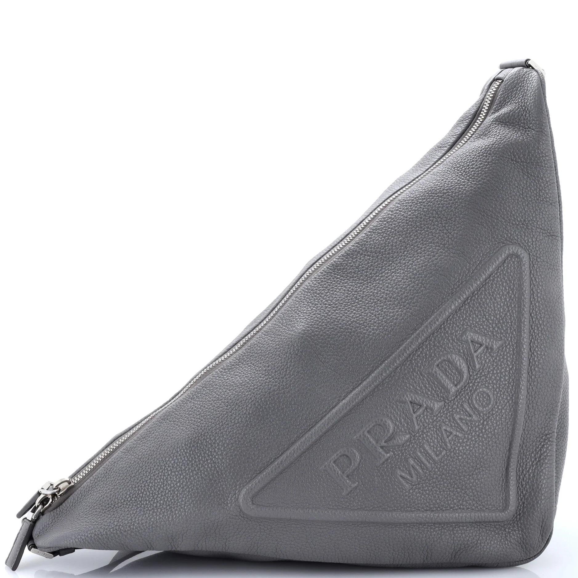 Leather crossbody bag