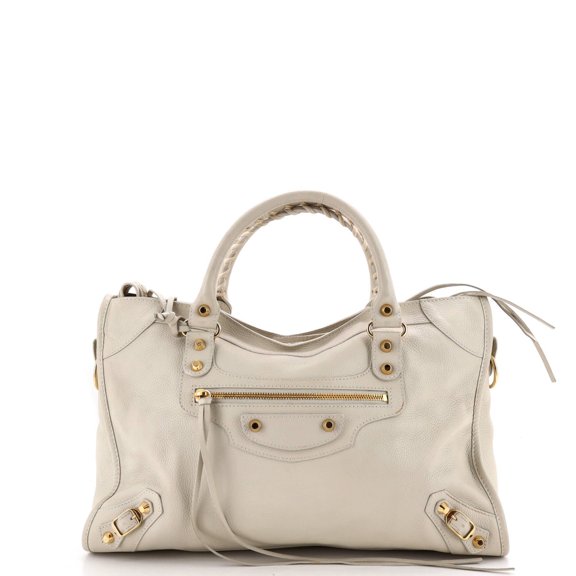 City Classic Studs Bag Leather Medium