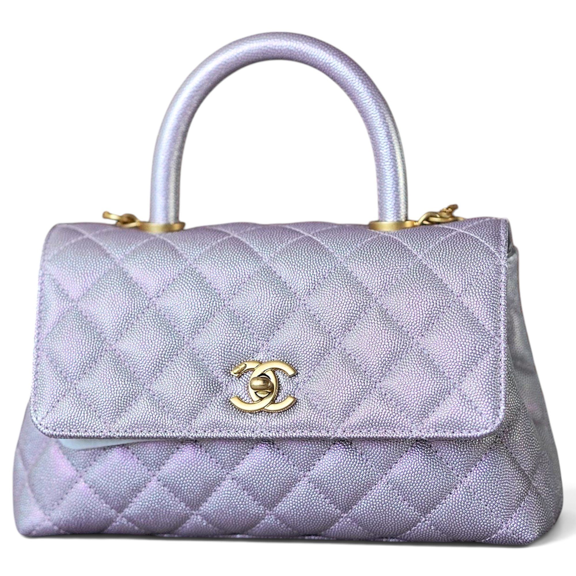 Coco Handle leather handbag