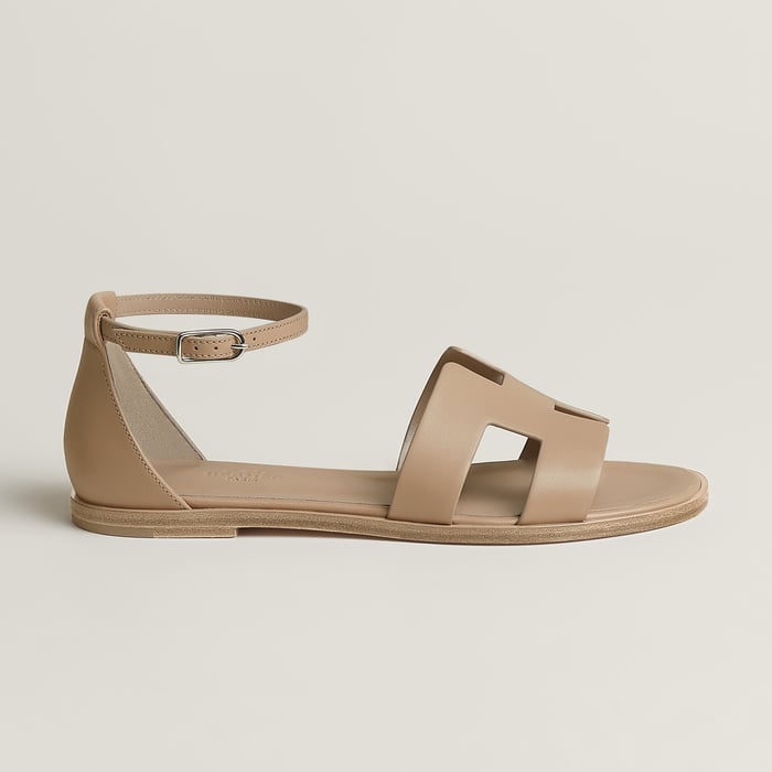 Beige Camel Santorini Sandal