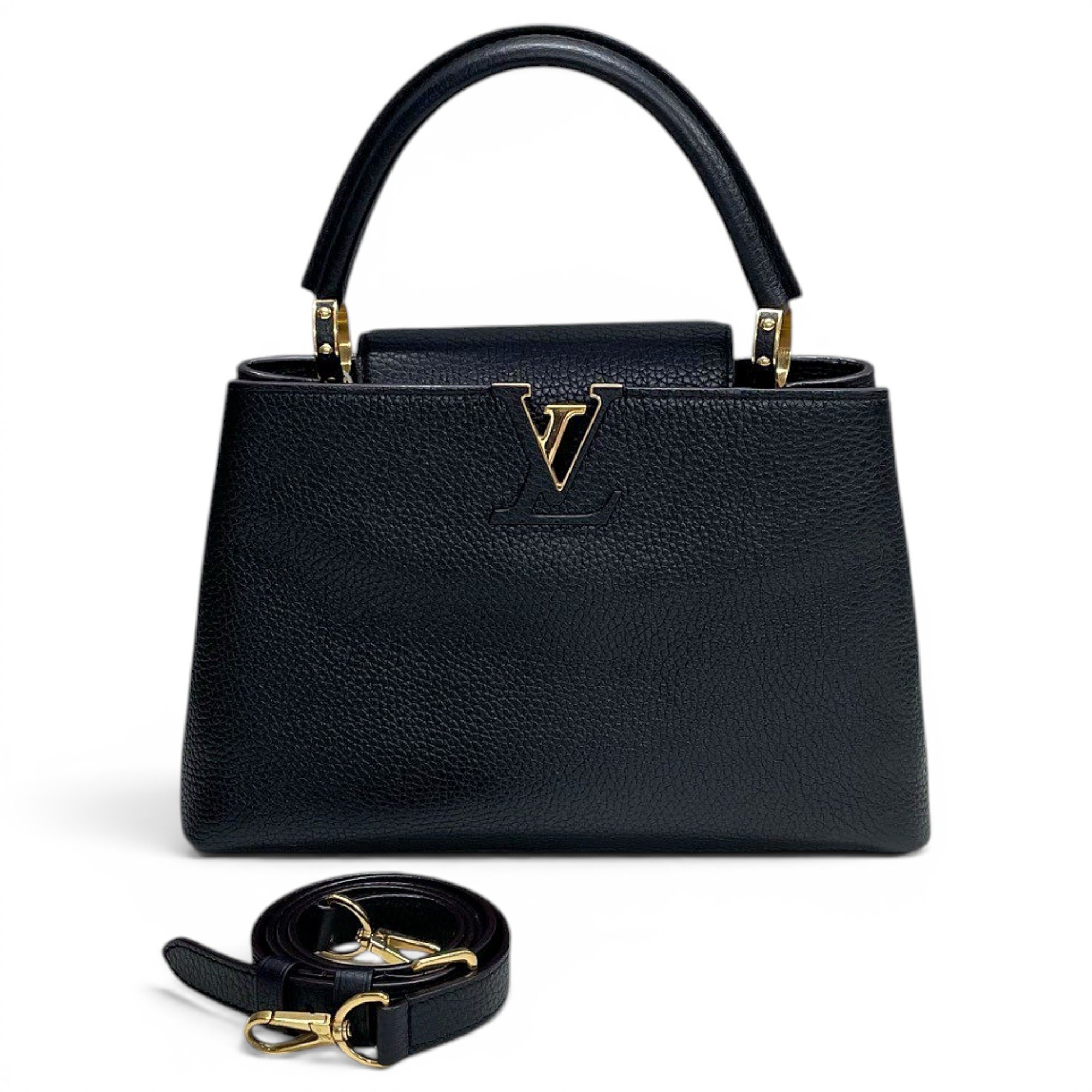 Capucines leather handbag