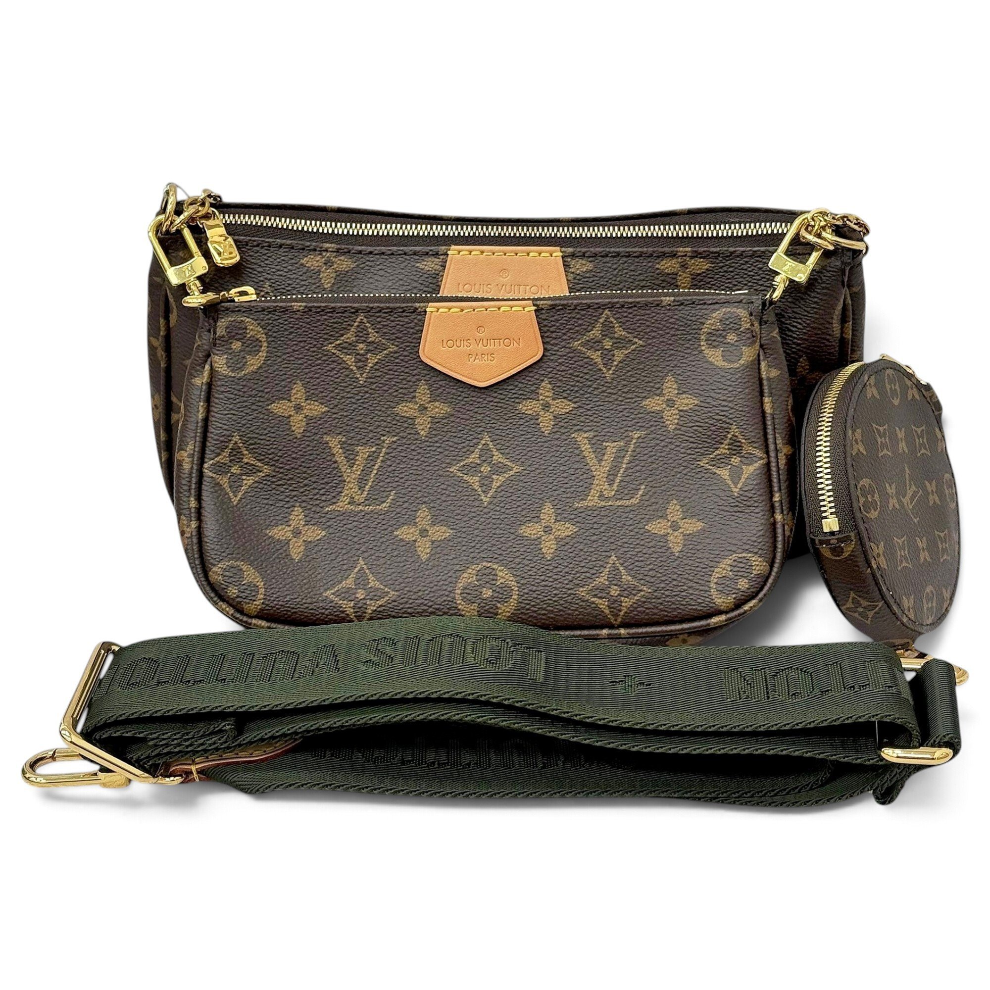 Multi Pochette Accessoires leather handbag