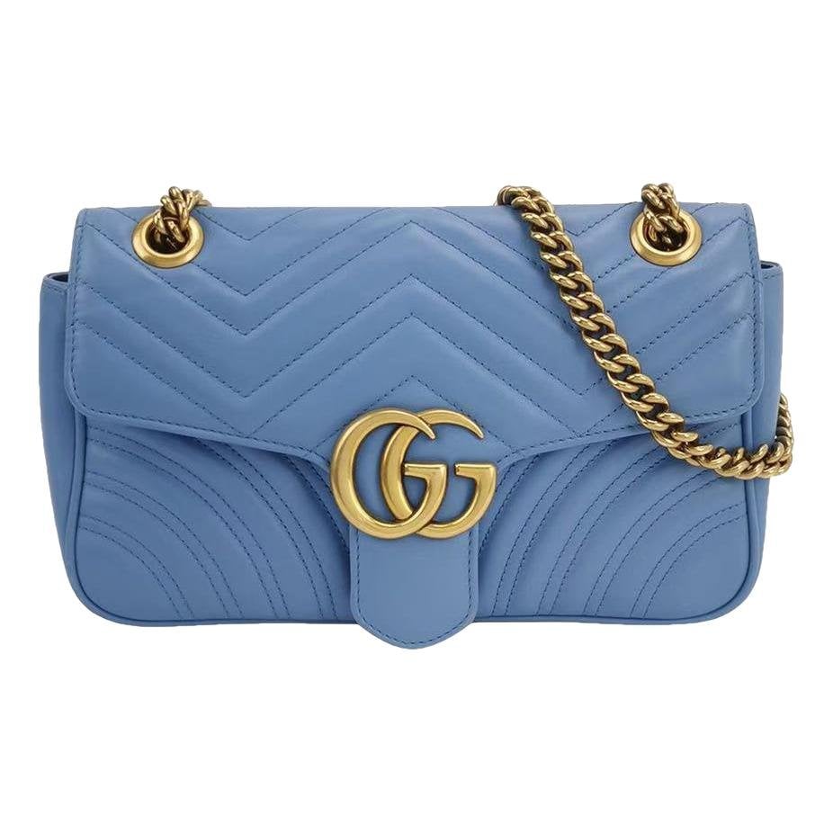 GG Marmont Flap leather handbag
