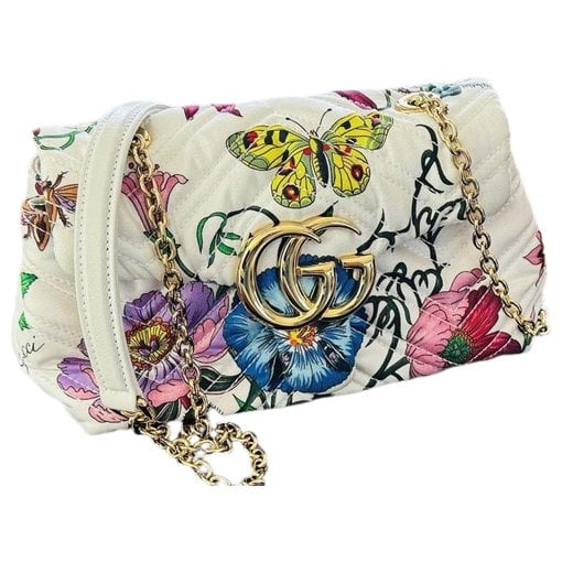 Silk crossbody bag