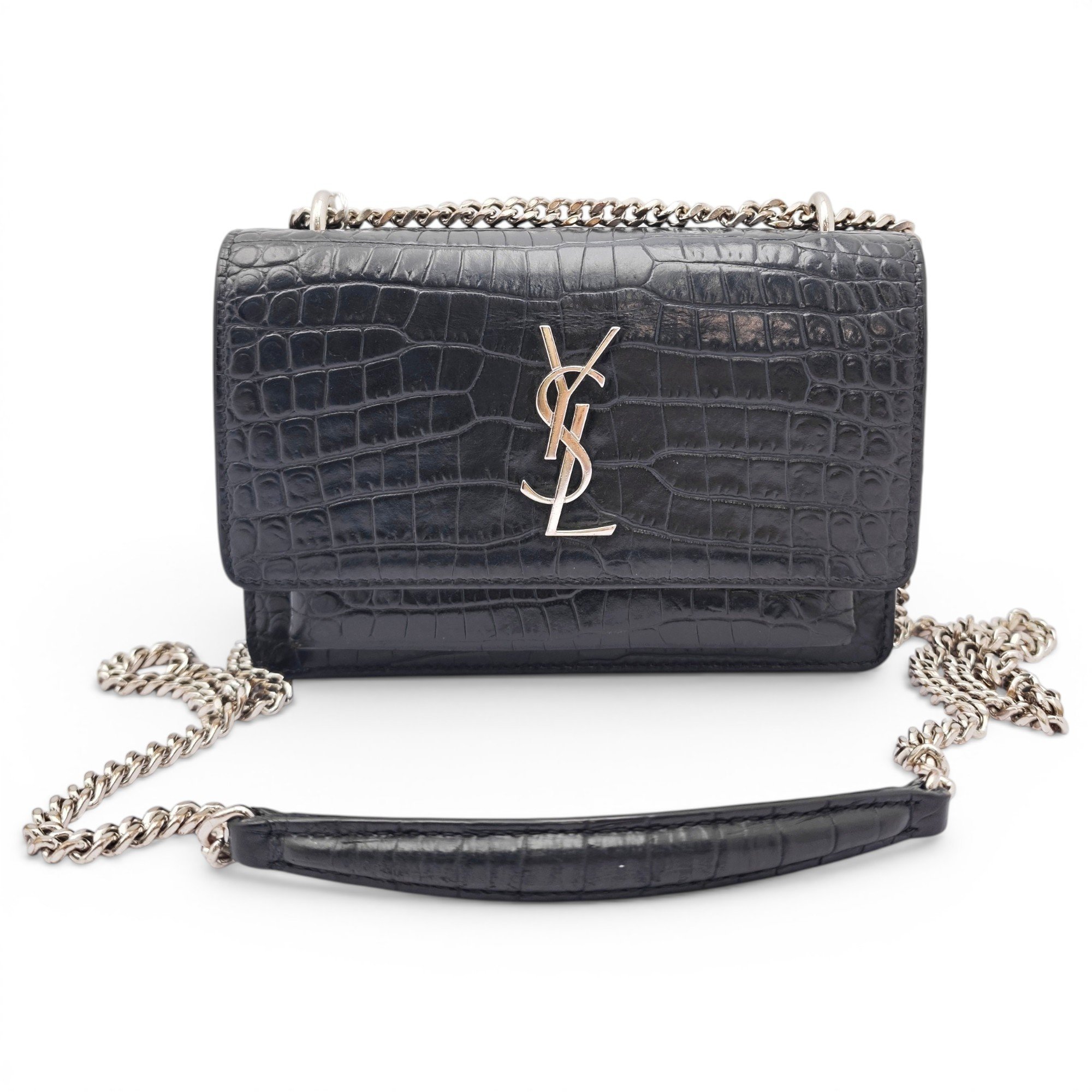 Sunset leather handbag