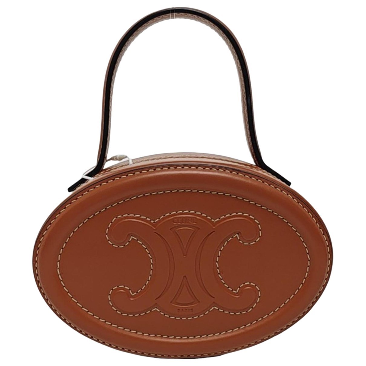 Triomphe leather handbag