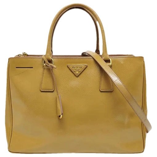 Galleria leather handbag