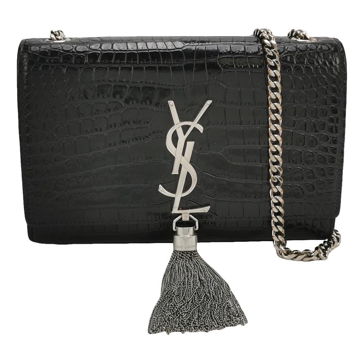 Pompom Kate leather handbag