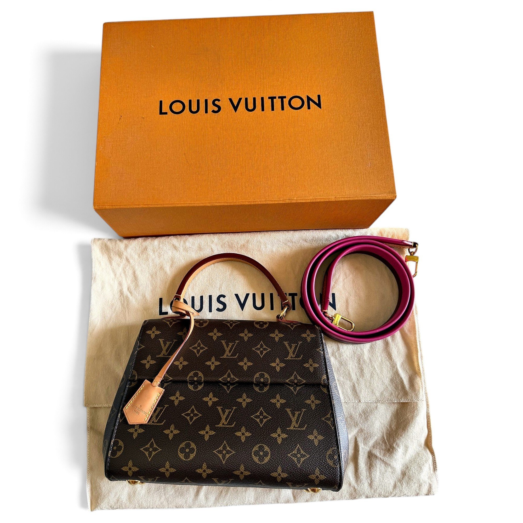 Cluny leather handbag