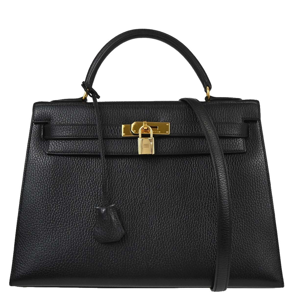 Kelly 32 leather handbag