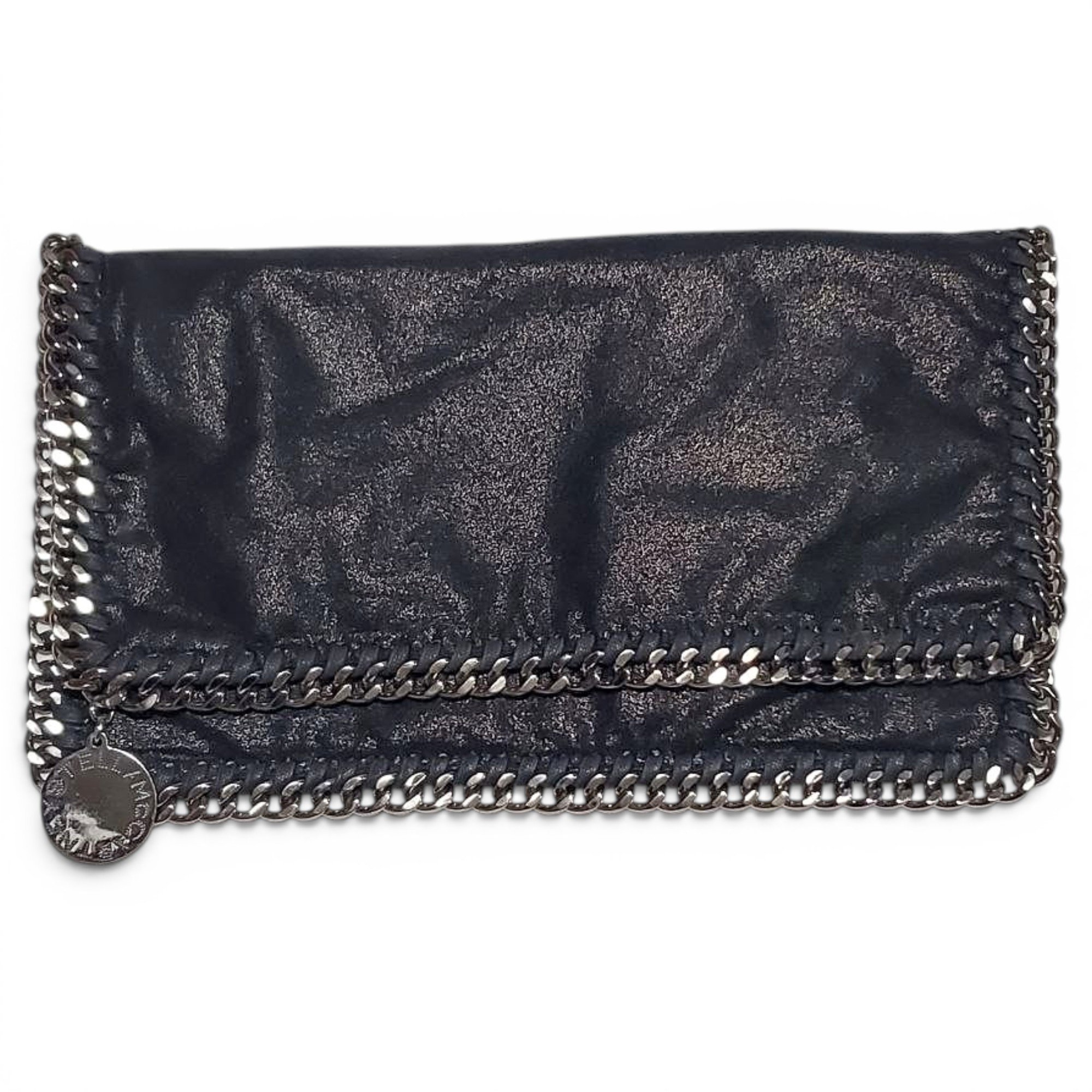 Falabella vegan leather clutch bag