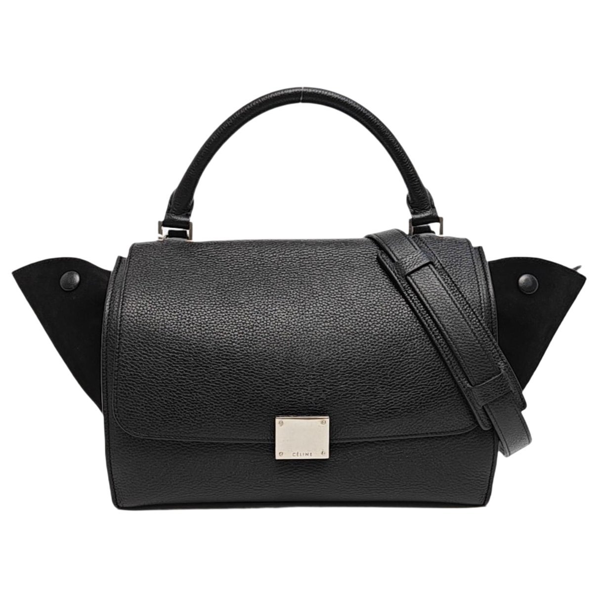 Celine Trapèze leather handbag