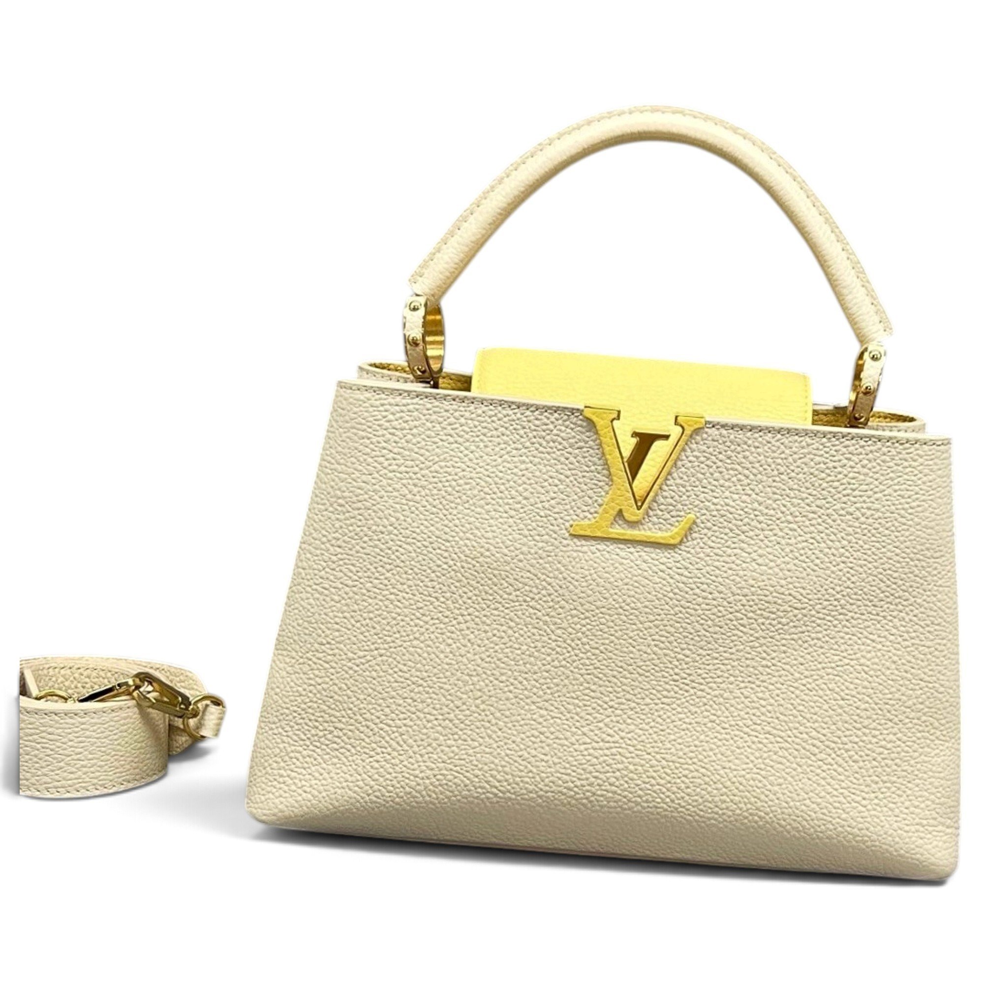 Capucines leather handbag