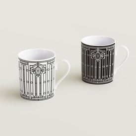 H Deco Set Of 2 Mugs (N°1 And 2)