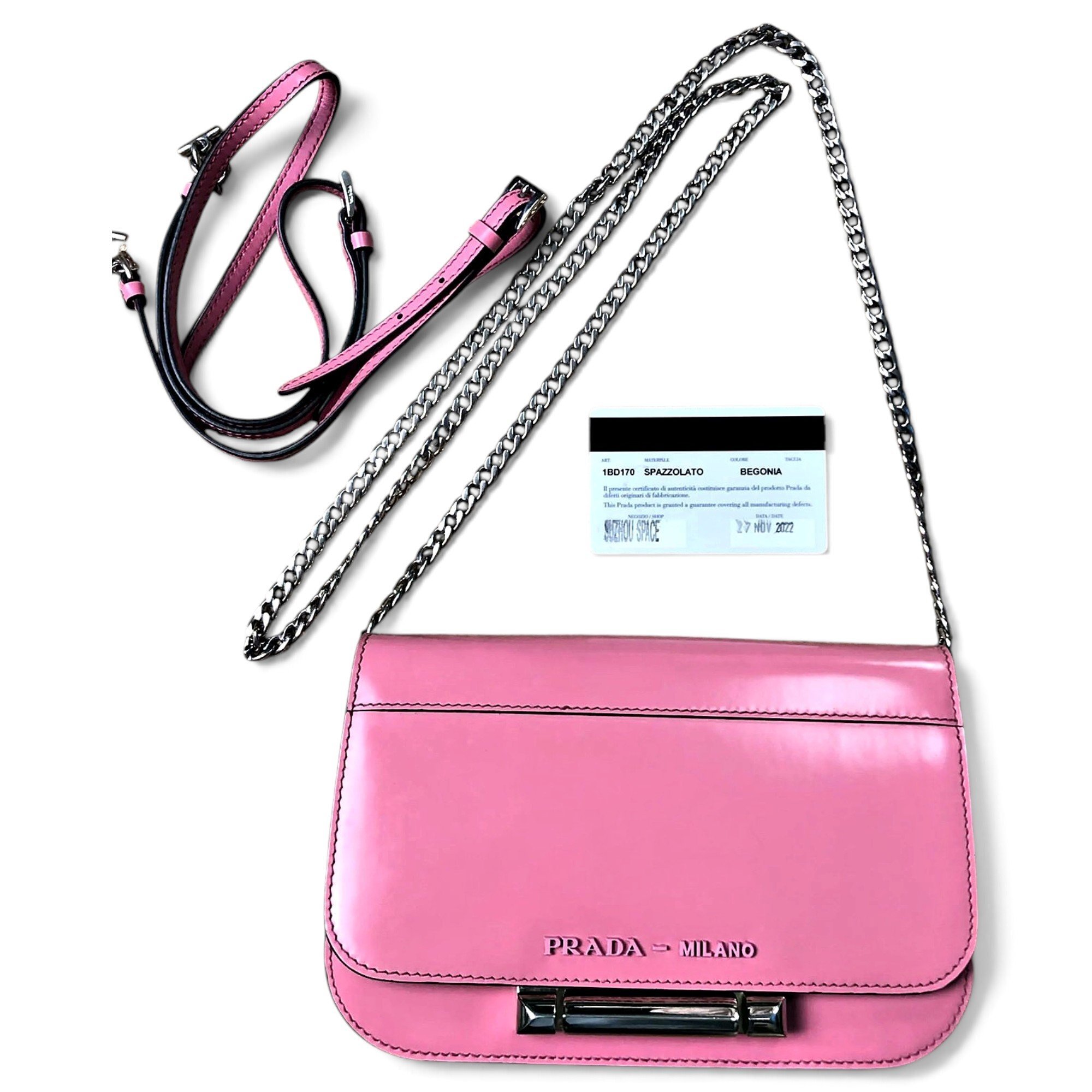 Sybille leather crossbody bag