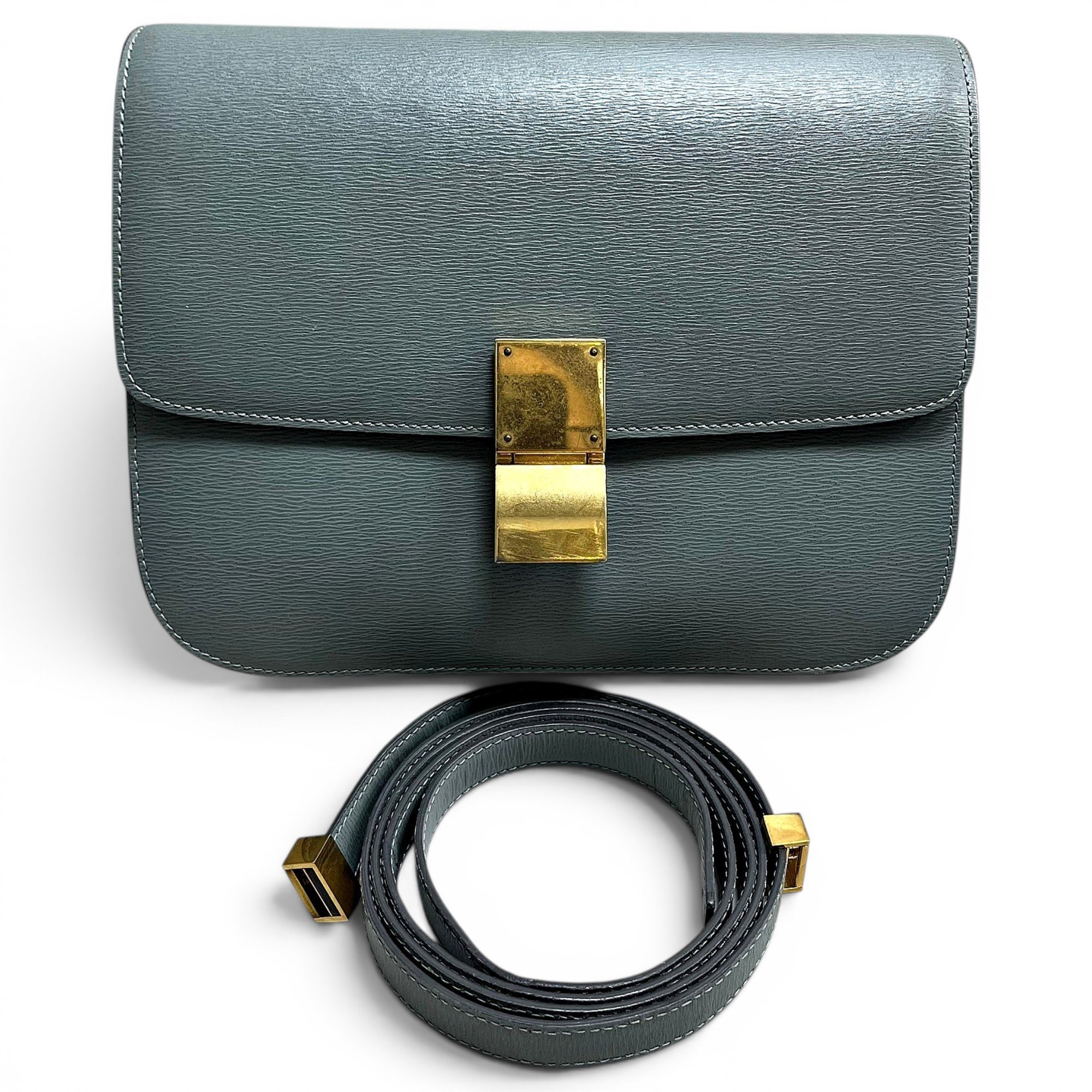 Classic leather handbag