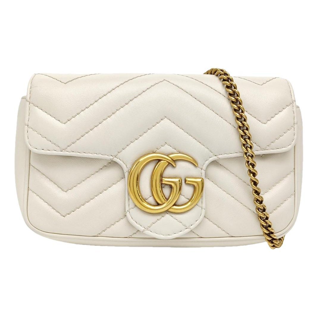 GG Marmont Flap leather handbag