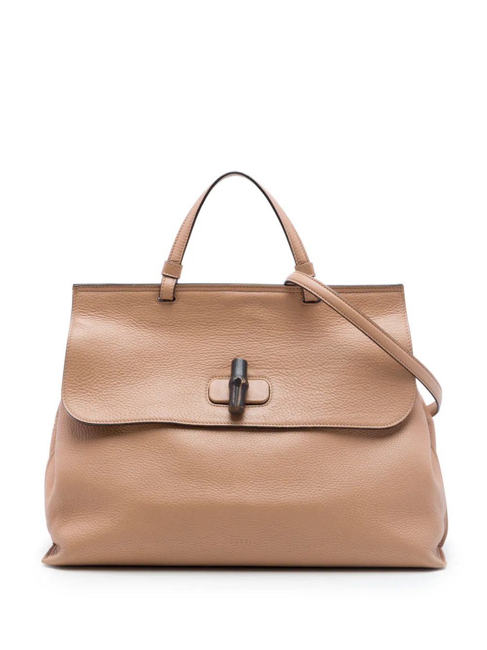 2016-2026 Large Calfskin Bamboo Daily satchel