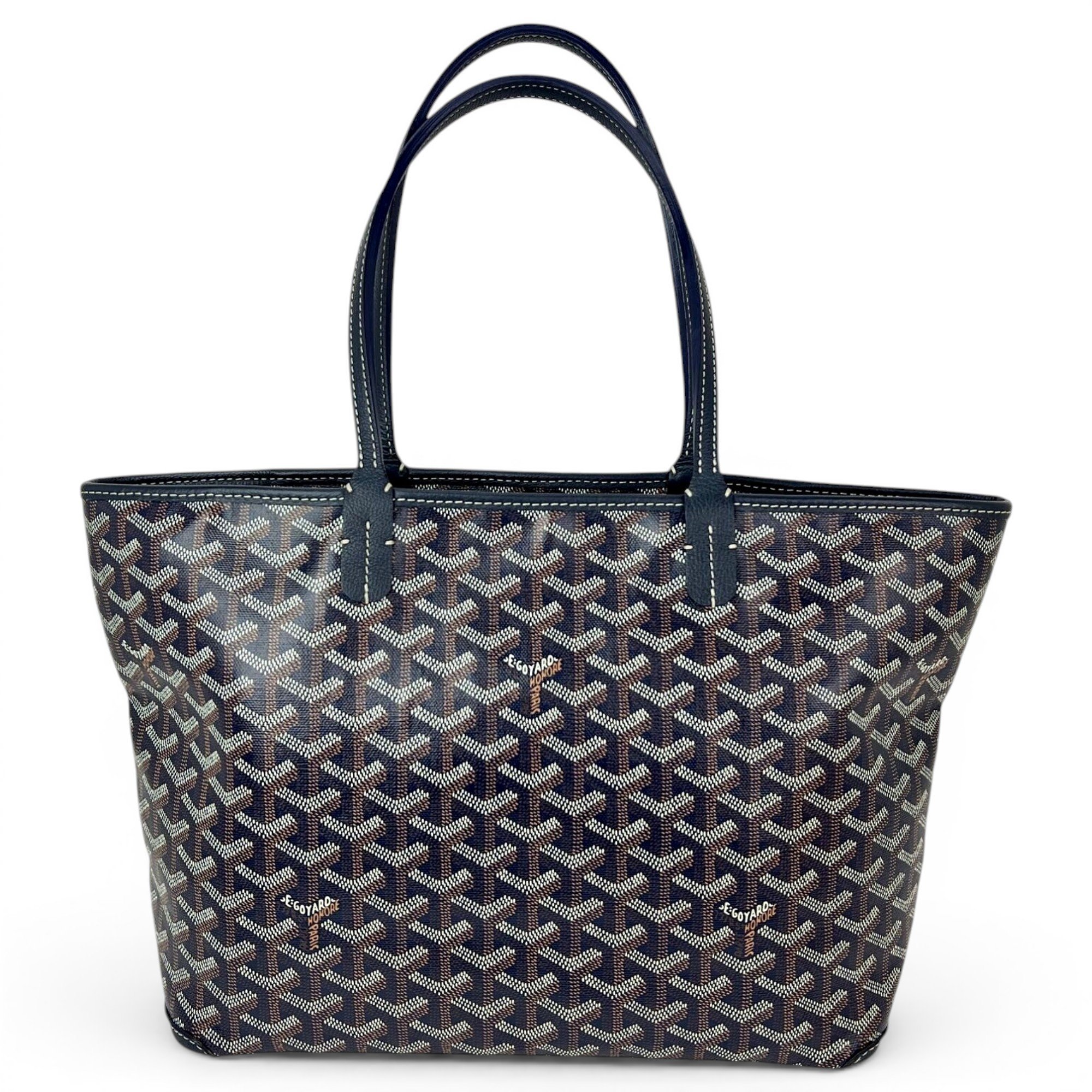 Goyard Artois leather tote