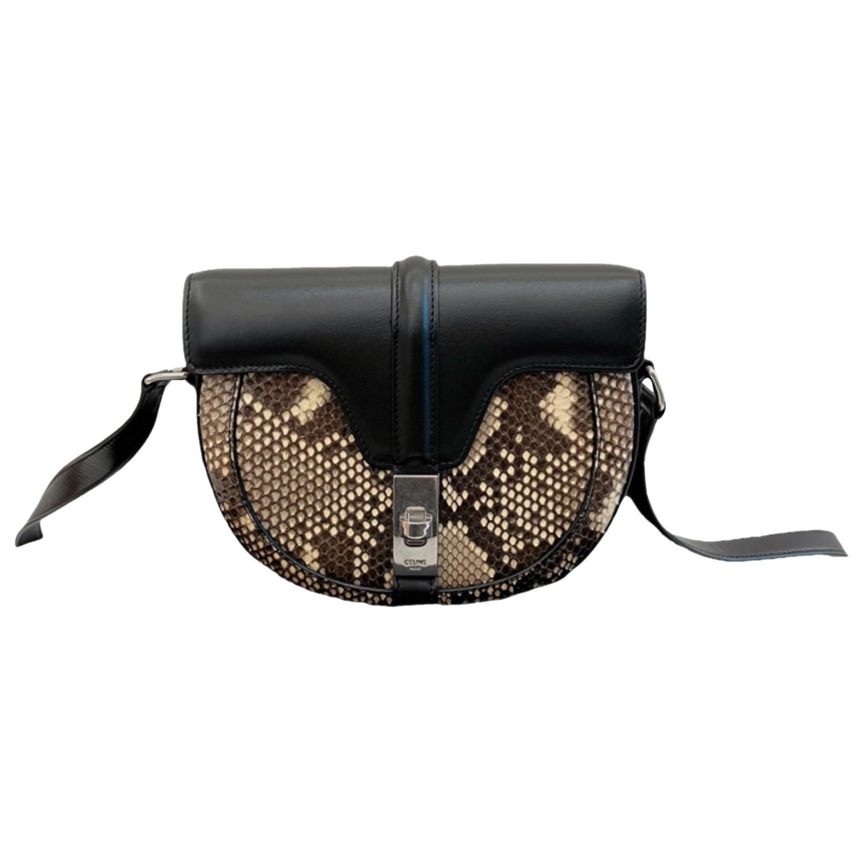 SAC 16 BESACE leather handbag