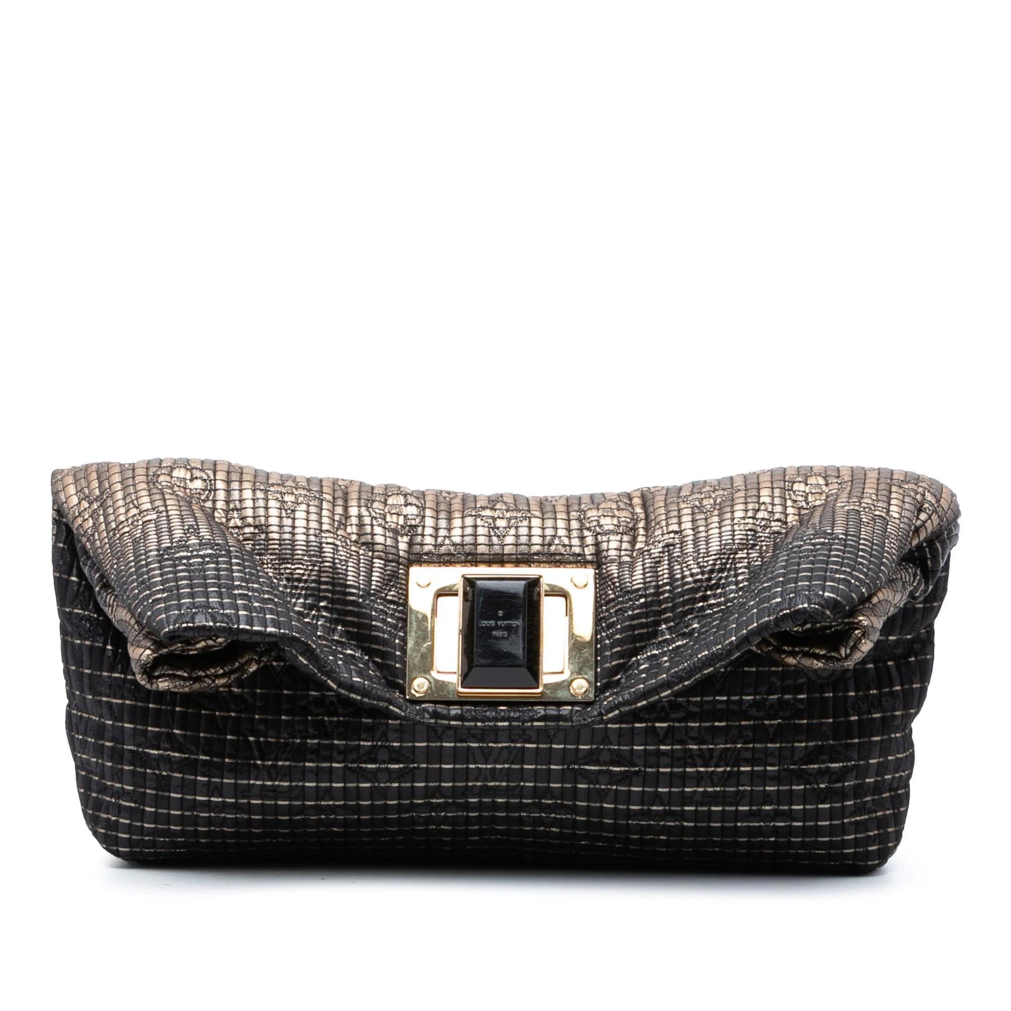 Altair cloth clutch bag