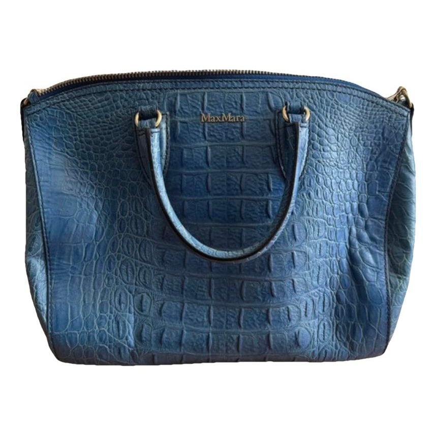 Leather tote