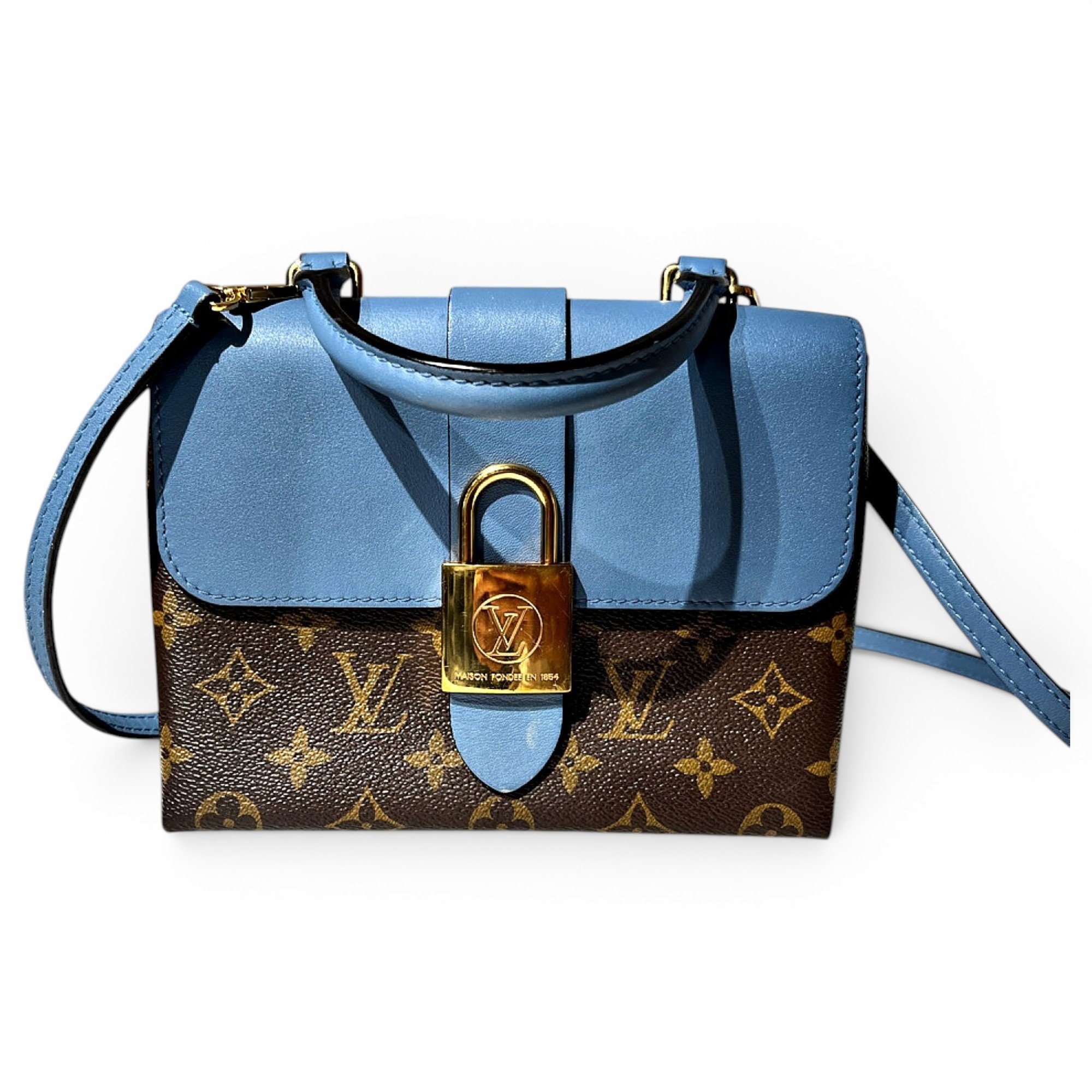 Locky BB leather handbag