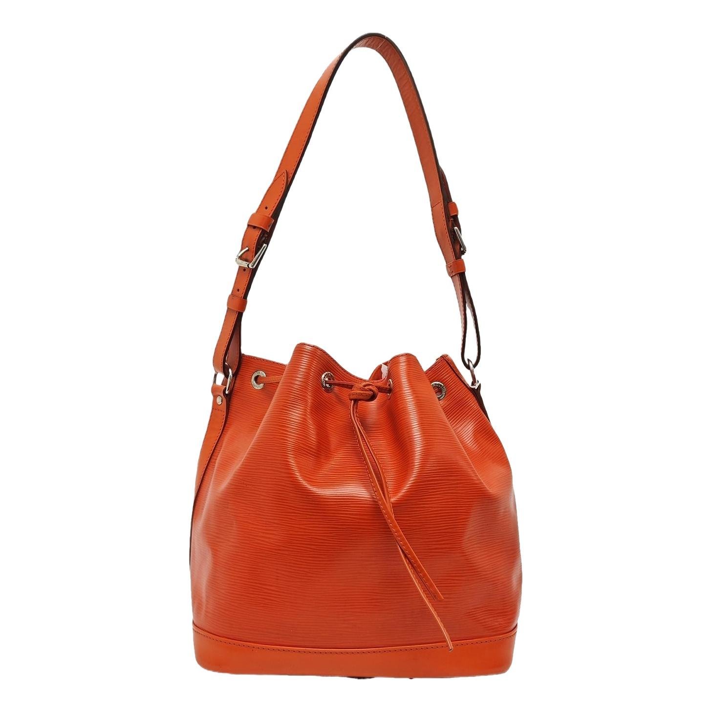 Nano Noé leather handbag